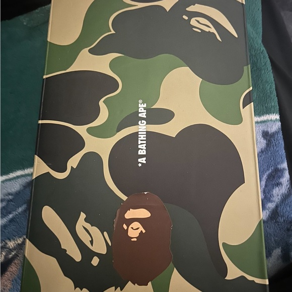 Bapestas sk8 Brown and red color way - Picture 1 of 7